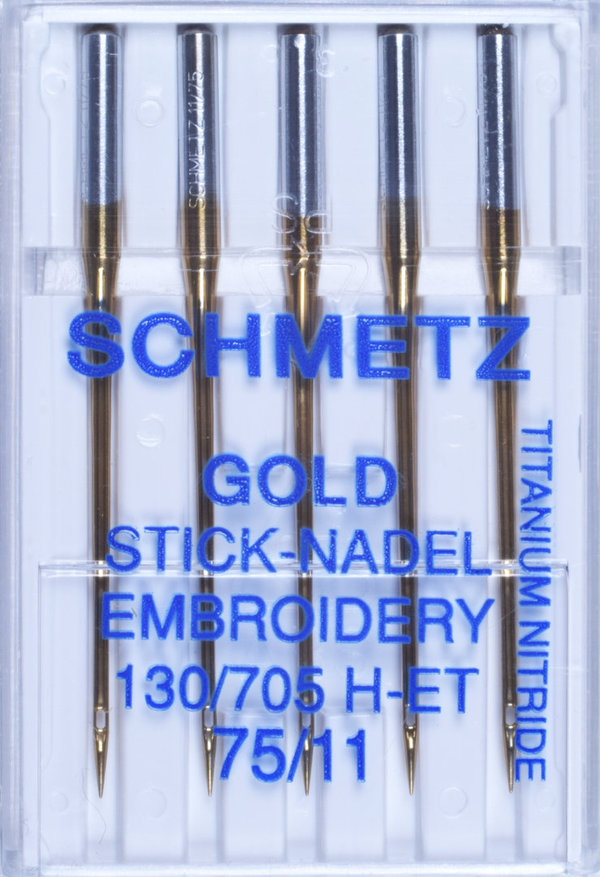 Schmetz Gold-Stick-Nadel